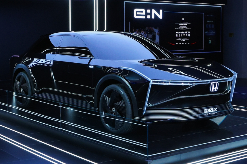 Премьера: представлен авангардный электрокар Honda e:N2 – будущий конкурент Tesla Model 3