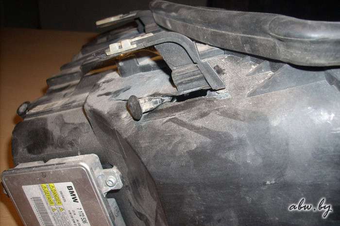 Переделка английской фары