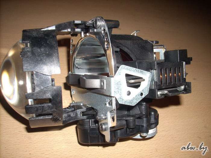 Переделка английской фары