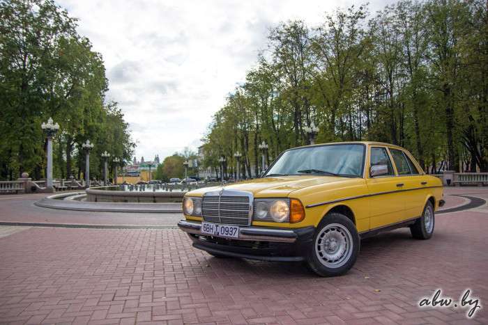 Легенды в строю. Возвращаемся в 90-е вместе с Mercedes-Benz W123