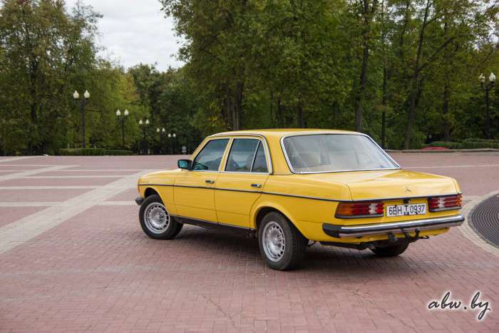 Легенды в строю. Возвращаемся в 90-е вместе с Mercedes-Benz W123