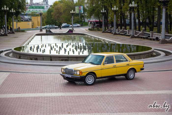 Легенды в строю. Возвращаемся в 90-е вместе с Mercedes-Benz W123