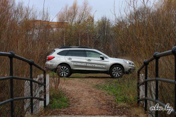 Subaru Outback 2015: на лицо… прекрасные