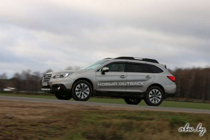 Subaru Outback 2015: на лицо… прекрасные