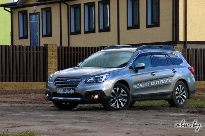Subaru Outback 2015: на лицо… прекрасные