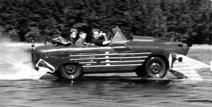 На крыльях по воде. Как создавался первый в мире автомобиль-амфибия