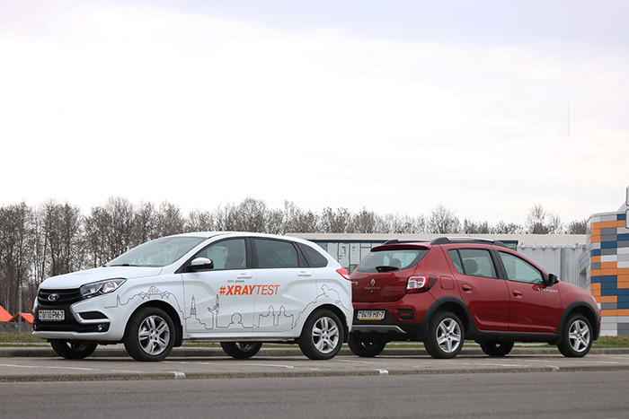 Lada XRAY: лучше или хуже Renault Sandero Stepway?