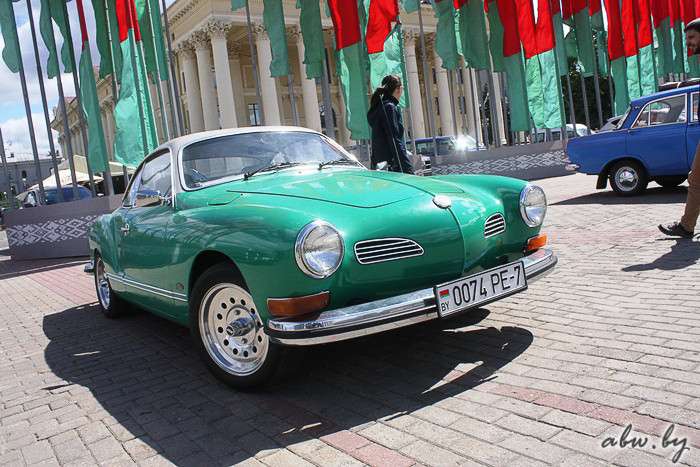 Автомобильная история в центре Минска. Репортаж c «Олдтаймер-ралли-2016»