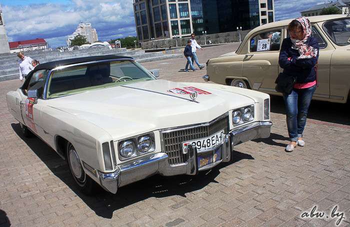 Автомобильная история в центре Минска. Репортаж c «Олдтаймер-ралли-2016»