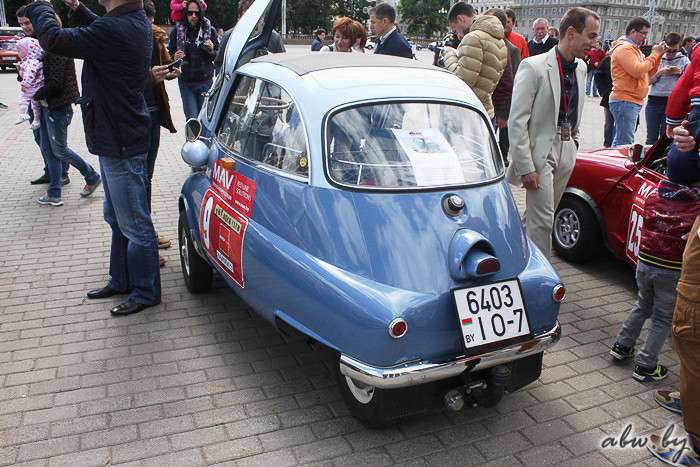 Автомобильная история в центре Минска. Репортаж c «Олдтаймер-ралли-2016»