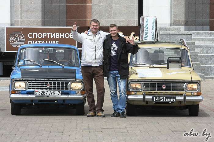 Автомобильная история в центре Минска. Репортаж c «Олдтаймер-ралли-2016»