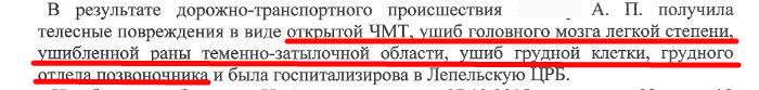 Правосудие по-лепельски: пешеход - открытая ЧМТ и реанимация, виновный - штраф 3,5 б.в.