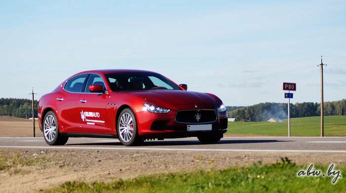 Maserati Ghibli: страсть, грохот, драйв