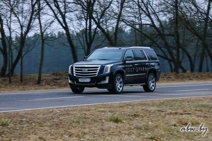 Дрифт, драг и 4 цилиндра... Тест-драйв Cadillac Escalade белорусской сборки