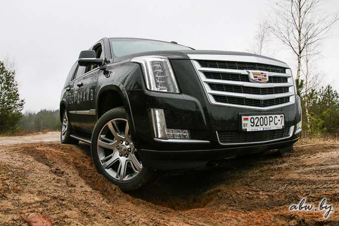Дрифт, драг и 4 цилиндра... Тест-драйв Cadillac Escalade белорусской сборки