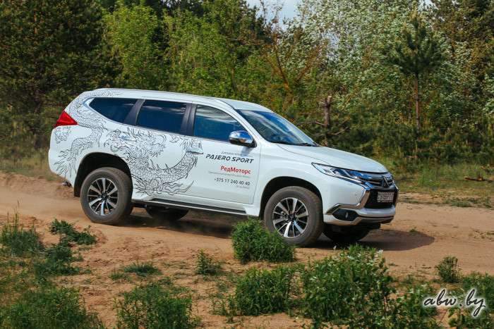 И с дизелем тоже Sport? Тестируем новую модификацию Mitsubishi Pajero Sport