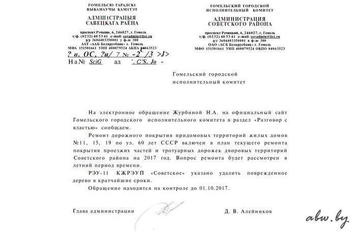 Укладка чайником, или Как гомельчанка боролась за ровные дороги во дворе