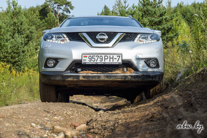 Отрываем колеса: внедорожный тест-драйв кроссоверов Nissan