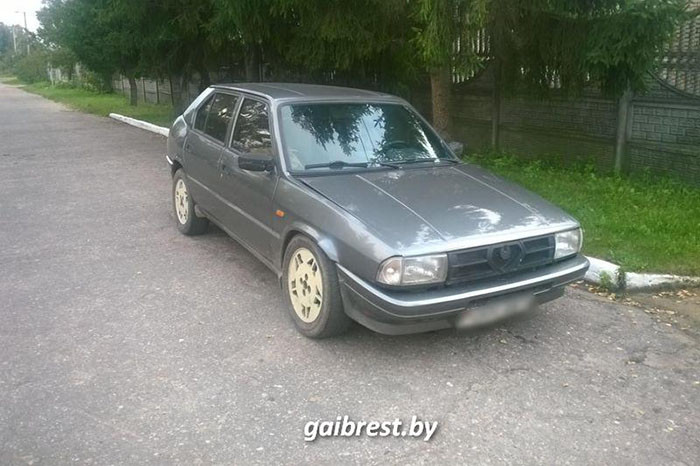 В Жабинковском районе задержали пьяного брестчанина, который 6 раз привлекался к уголовной ответственности за пьяную езду