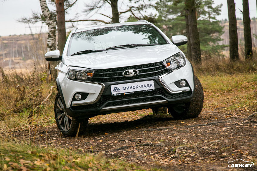 Первый белорусский тест-драйв Lada Vesta SW Cross: оправданна ли истерия?