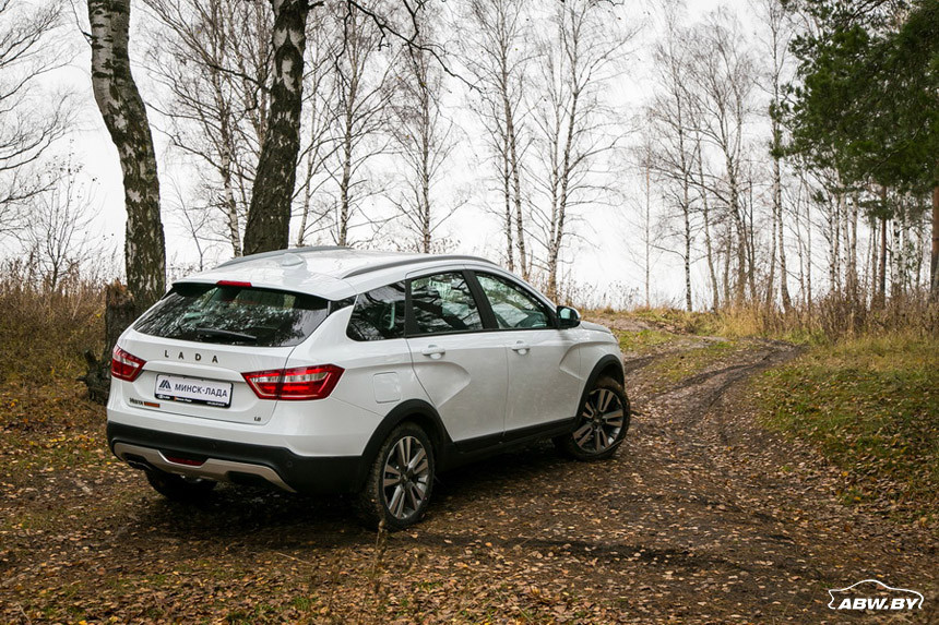 Первый белорусский тест-драйв Lada Vesta SW Cross: оправданна ли истерия?