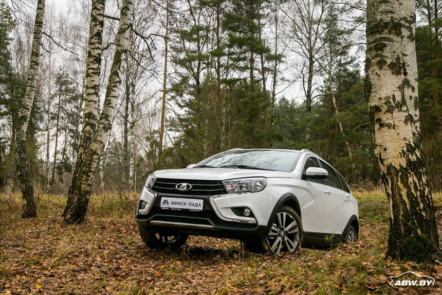 Первый белорусский тест-драйв Lada Vesta SW Cross: оправданна ли истерия?