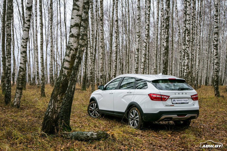 Первый белорусский тест-драйв Lada Vesta SW Cross: оправданна ли истерия?
