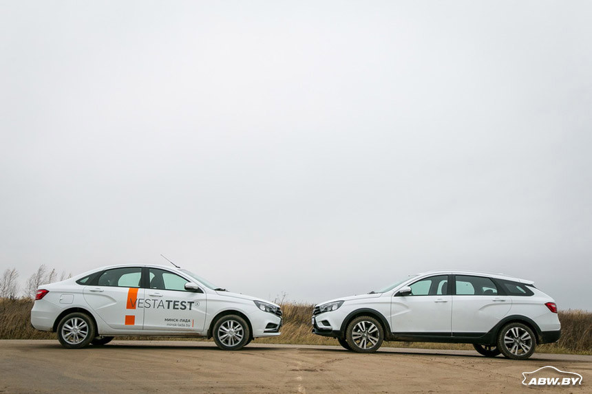 Первый белорусский тест-драйв Lada Vesta SW Cross: оправданна ли истерия?
