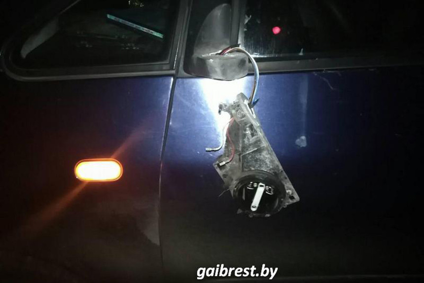 В Ганцевичском районе под колесами иномарки пострадала женщина, переходившая проезжую часть в неустановленном месте