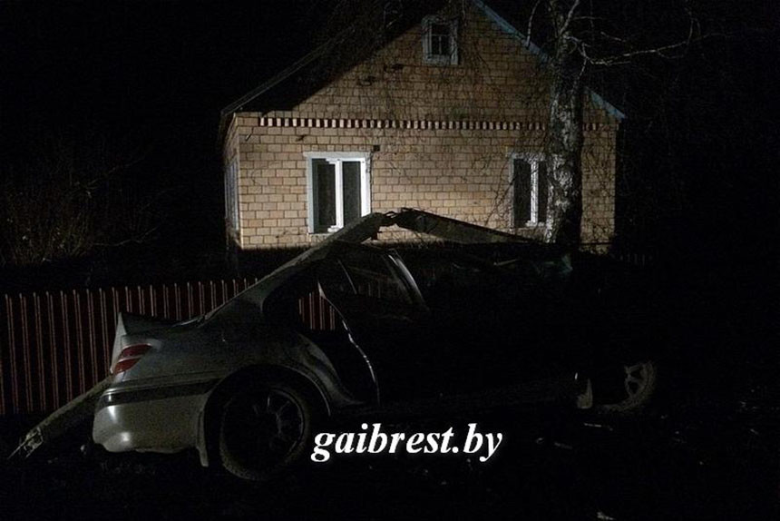 В Столинском районе водитель, получивший 