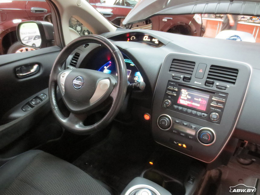 Пилите гири, или Что мы увидели в Nissan Leaf, который был 