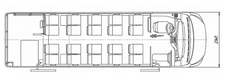 Автобус неман 28 схема мест