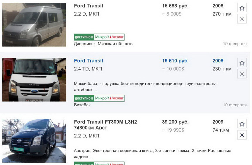 Ford Transit 7-го поколения: есть кто живой?