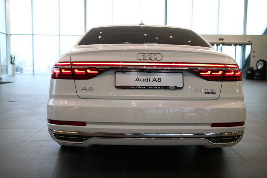 Великолепие: новая Audi A8 представлена в Минске