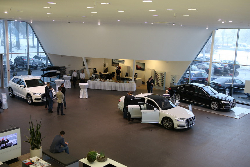 Великолепие: новая Audi A8 представлена в Минске