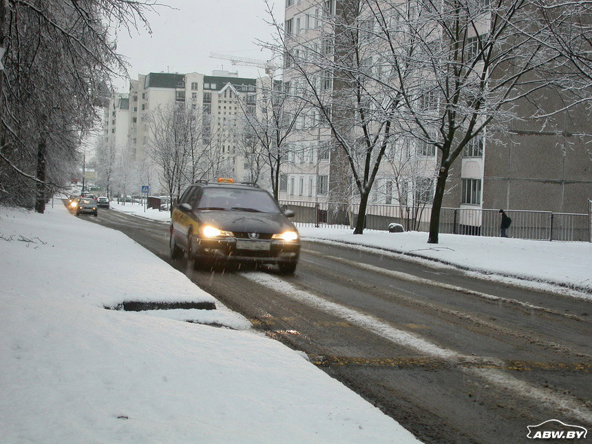 Картонка перед радиатором, езда в 