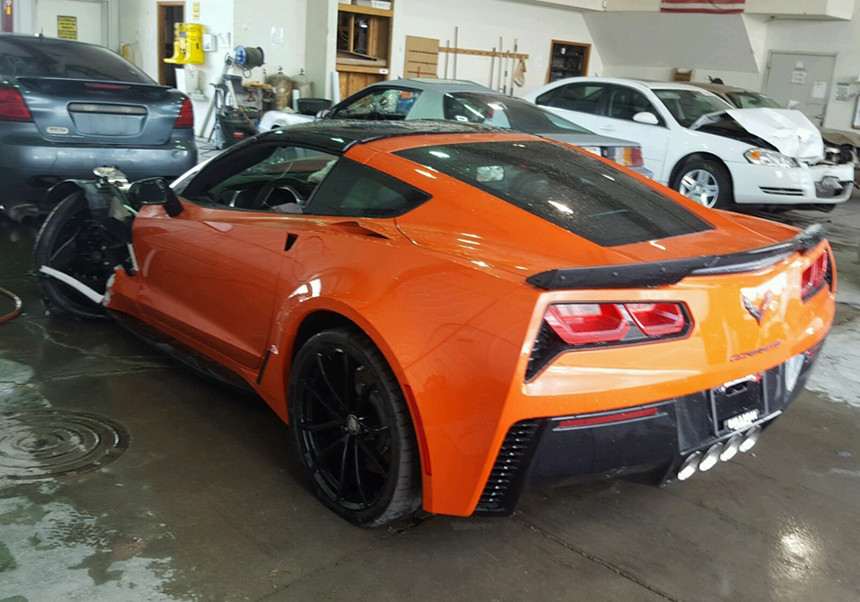 Corvette с пробегом 24 километра продают за 8600 долларов
