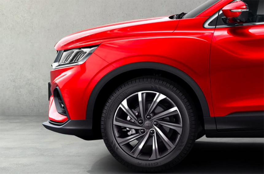Geely наконец-то показала фотографии своего нового кроссовера
