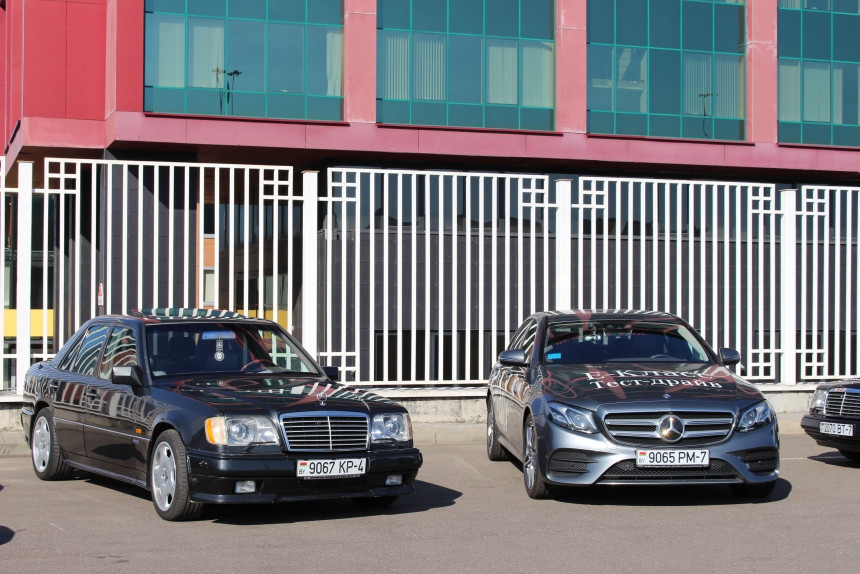 Сделанный на века. В Минске прошел слет владельцев легендарного Mercedes-Benz W124, куда мы приехали на W201