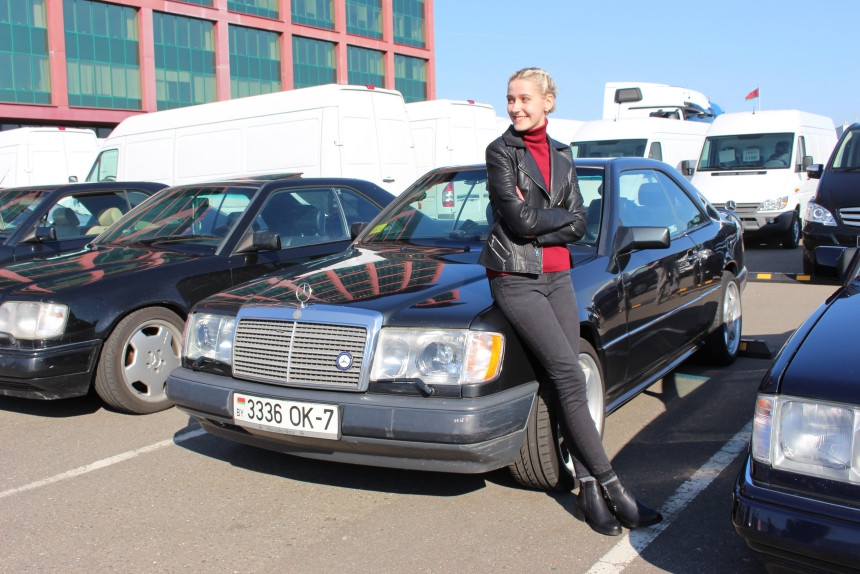 Сделанный на века. В Минске прошел слет владельцев легендарного Mercedes-Benz W124, куда мы приехали на W201