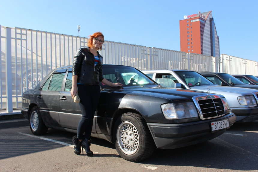 Сделанный на века. В Минске прошел слет владельцев легендарного Mercedes-Benz W124, куда мы приехали на W201