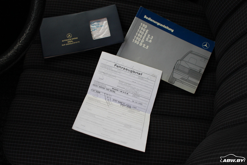 Baby-Benz. Часть 2. Тест-драйв и осмотр на подъемнике Mercedes-Benz 190E за $2200