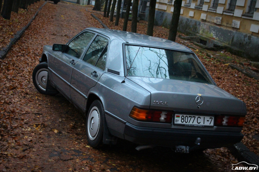 Baby-Benz. Часть 2. Тест-драйв и осмотр на подъемнике Mercedes-Benz 190E за $2200