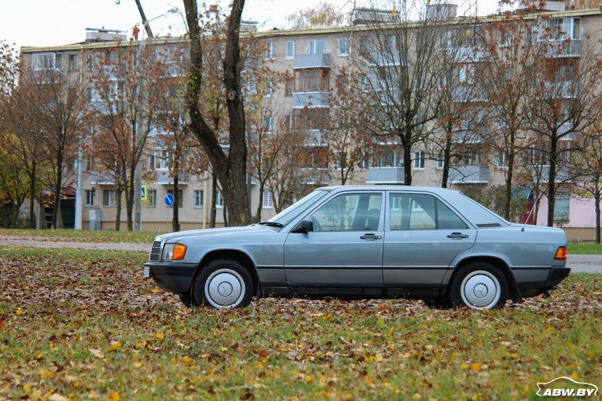 Baby-Benz. Часть 2. Тест-драйв и осмотр на подъемнике Mercedes-Benz 190E за $2200