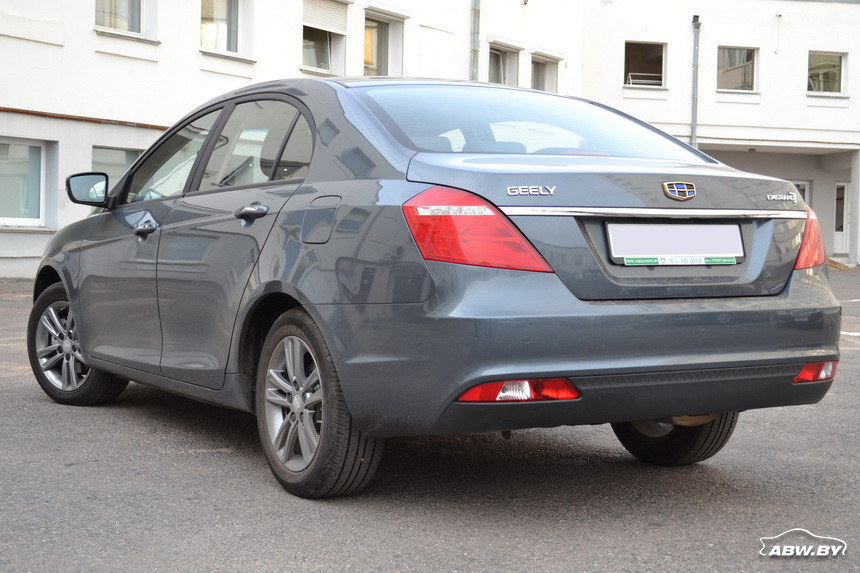 Geely Emgrand 7 стал 