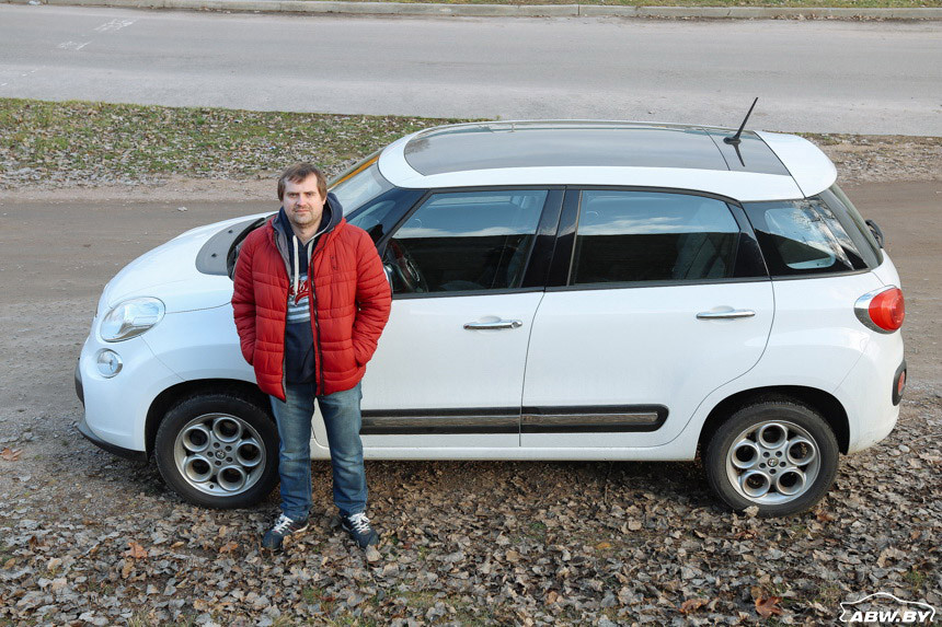 3,3 рубля на 100 километров. Тест-драйв сверхэкономичного FIAT 500L CNG: два цилиндра, турбина и метан