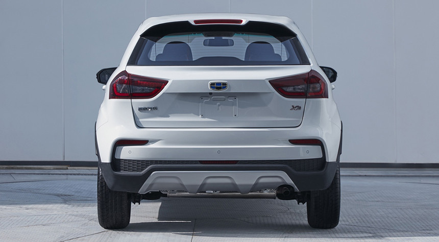 Geely представила рестайлинговую модель Vision X3 стоимостью 7500 долларов