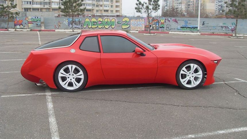 Смотрите, что сделали из Porsche 924 при помощи стеклопластика