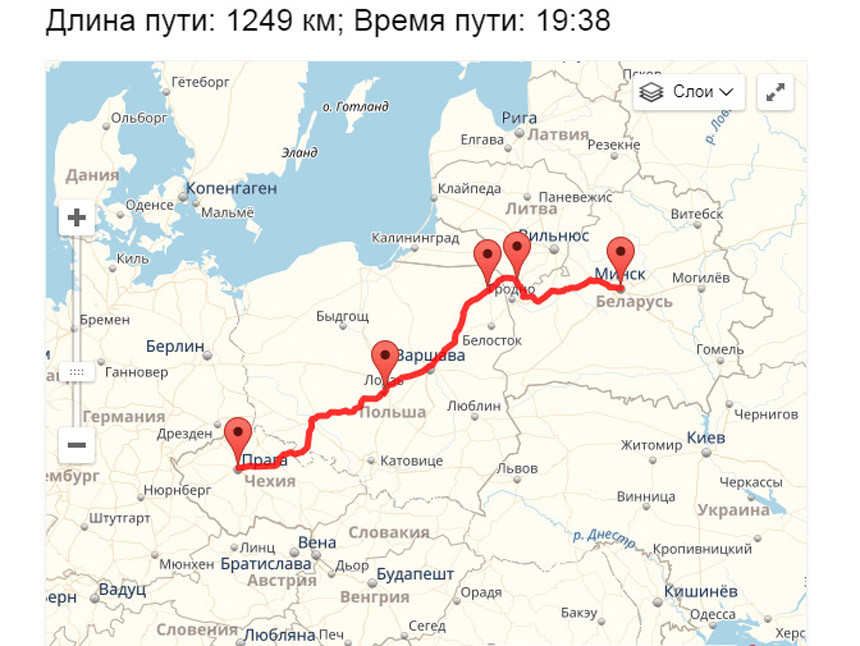 Атмосфера и архитектура. На своем автомобиле из Минска в Чехию