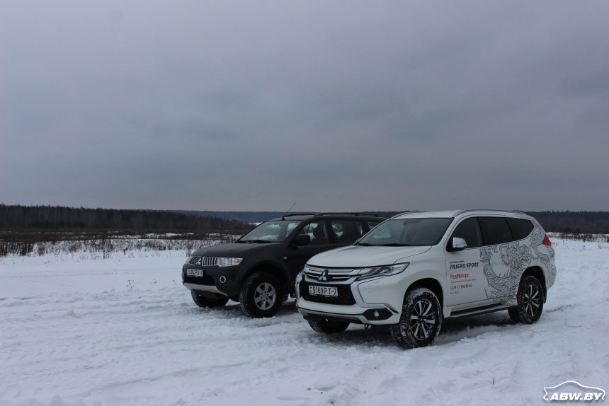 Посидим на дорожку. Новый Mitsibishi Pajero Sport против старого: что проходимее?